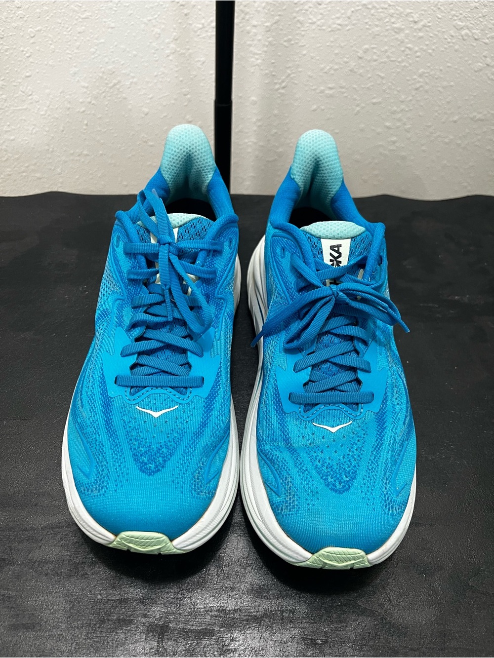 Hoka Women's Turquoise Blue Athletic Running Shoes